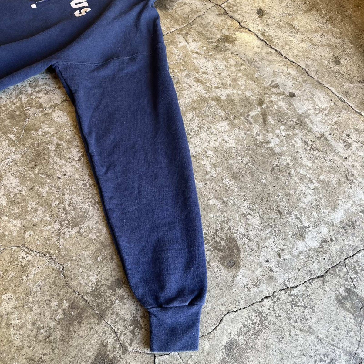 画像7: BOTH SIDES FLOCKY LOGO DESIGN SWEAT HOODIE / Ladies M(38~40) (7)