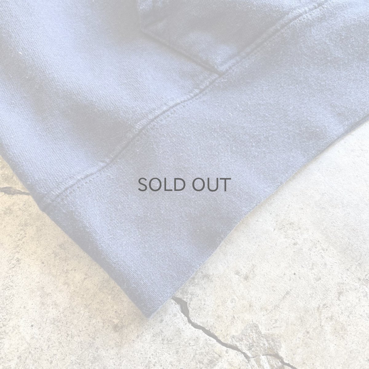 画像3: BOTH SIDES FLOCKY LOGO DESIGN SWEAT HOODIE / Ladies M(38~40) (3)