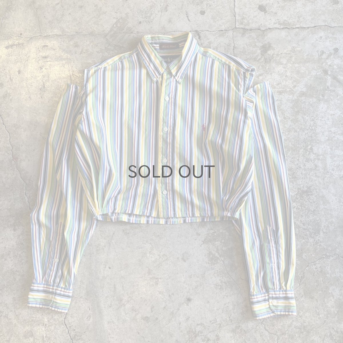 画像1: 【Wiz&Witch】"WEIRD" OPEN SHOULDER BALLOON L/S SHIRTS / OS (1)