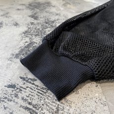 画像7: ZEBRA PATTERN SWITCHED ZIP UP MESH JACKET / Mens L (7)