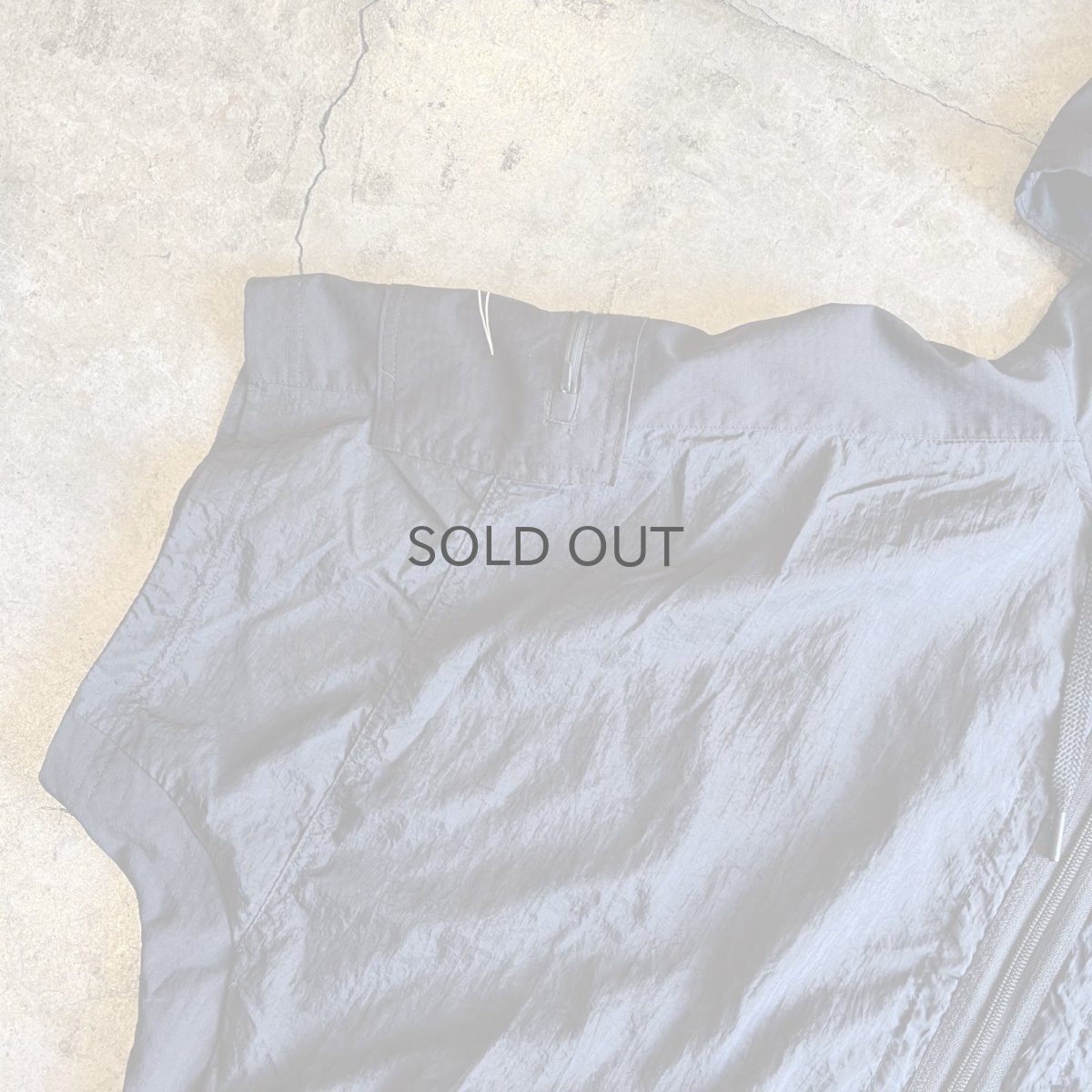 画像8: 【NIKE】POINT LOGO MESH DOCKING DESIGN HALF ZIP NYLON S/S HOODIE / Ladies XL(XXL) (8)