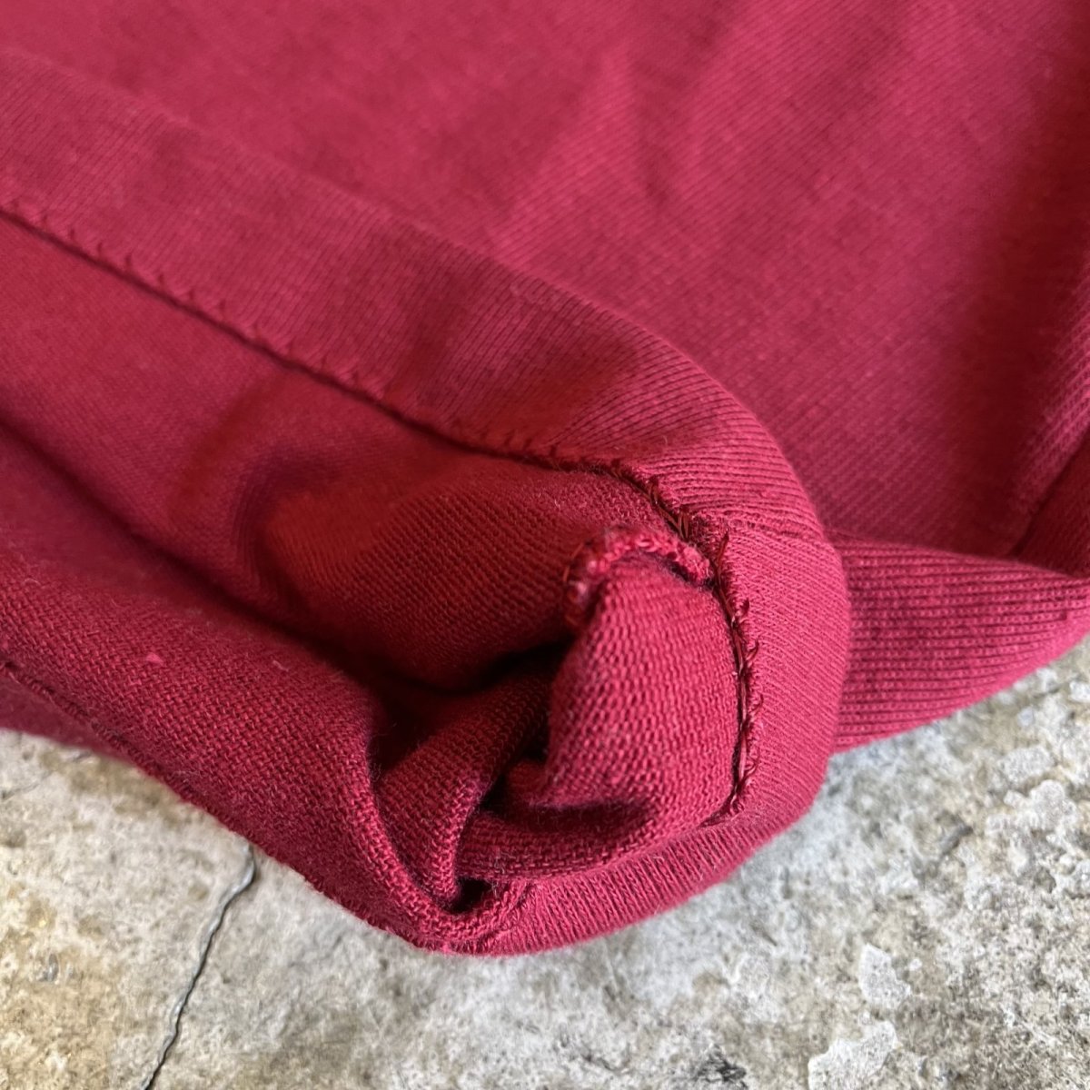 画像5: 70's FRONT LOGO PRINTED DESIGN COLOR  L/S TOPS / Ladies M (S) / MADE IN USA (5)