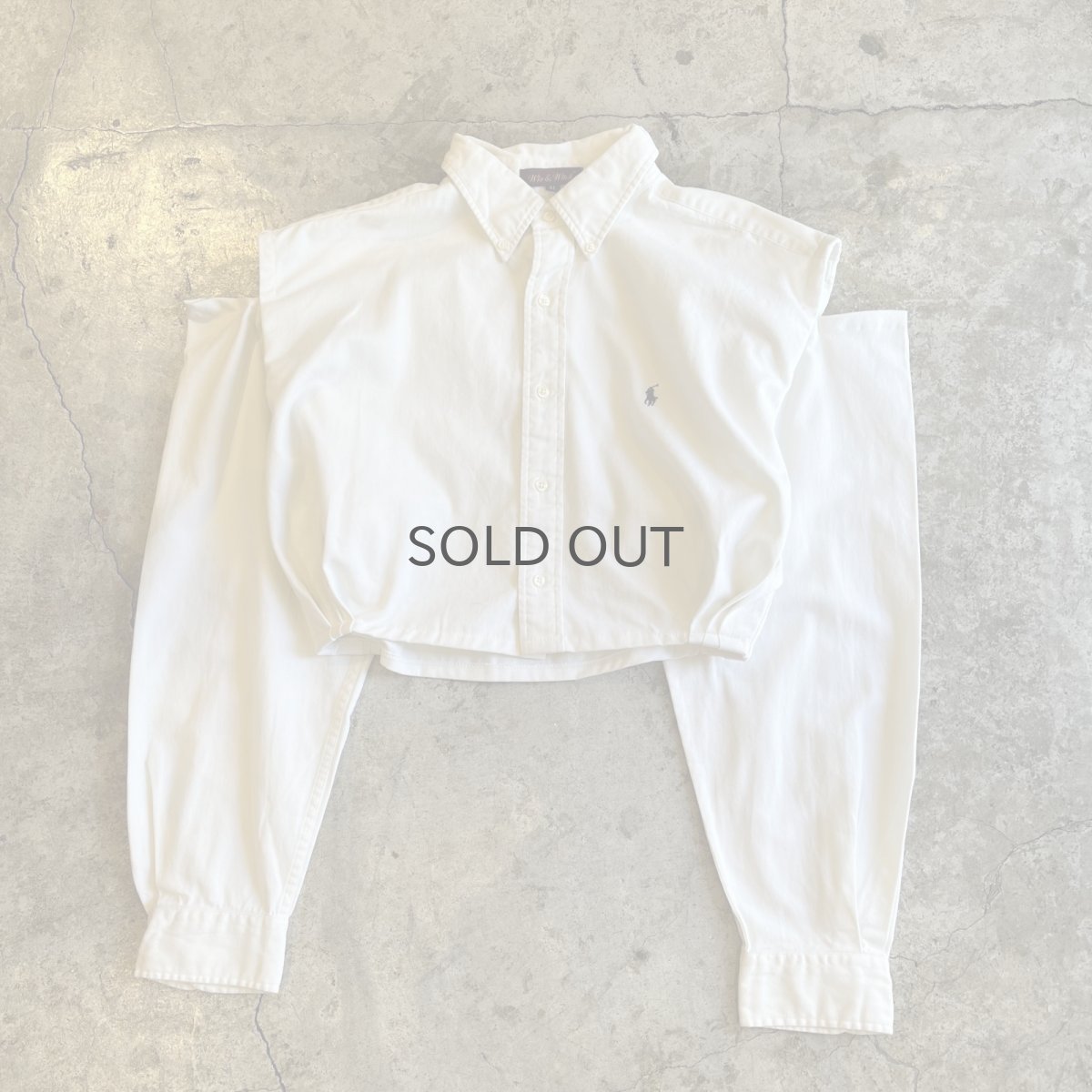 画像1: 【Wiz&Witch】"WEIRD" OPEN SHOULDER BALLOON L/S SHIRTS / OS (1)