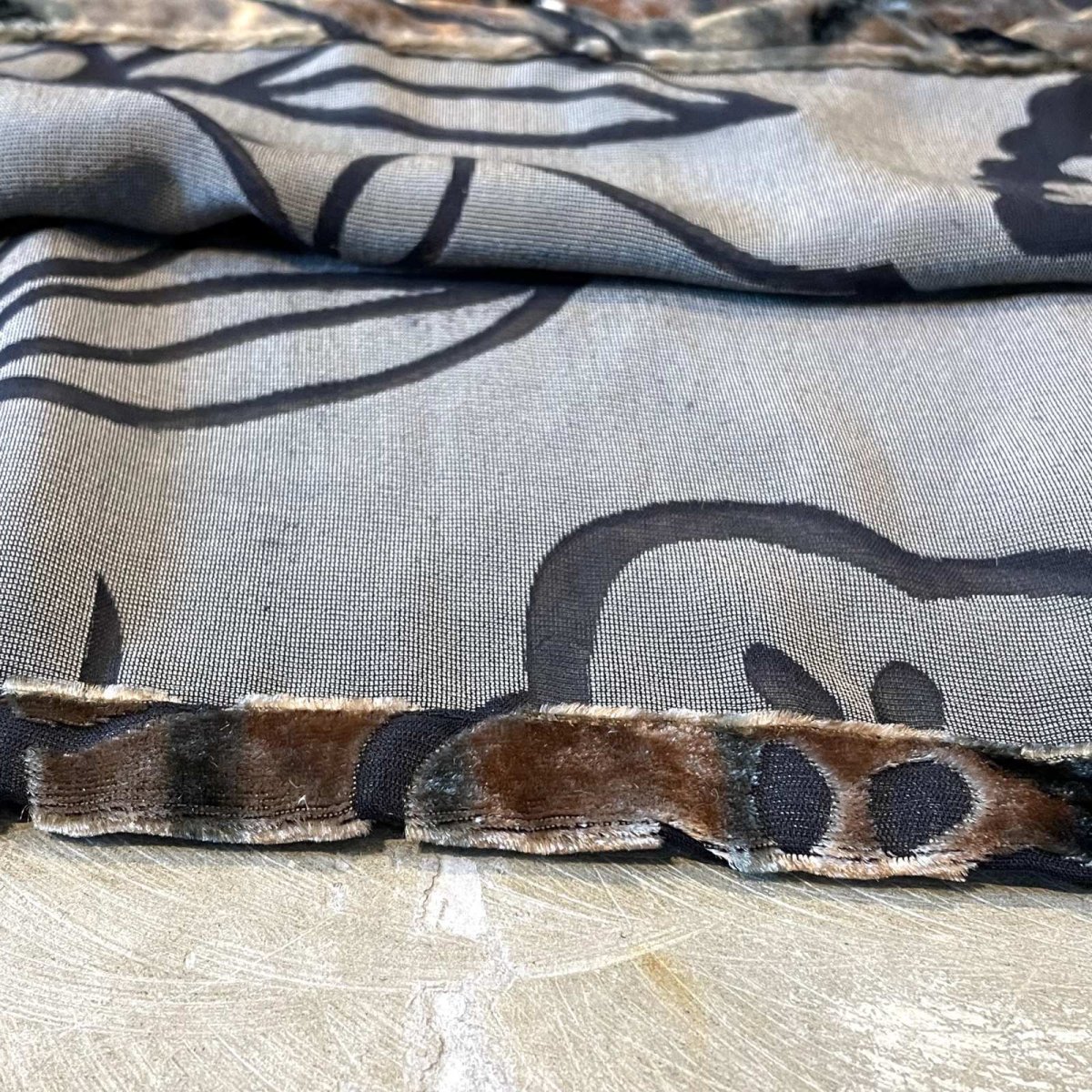 画像8: VELOUR×SHEER GRAPHIC PATTERN  L/S SHIRT / Mens M (8)