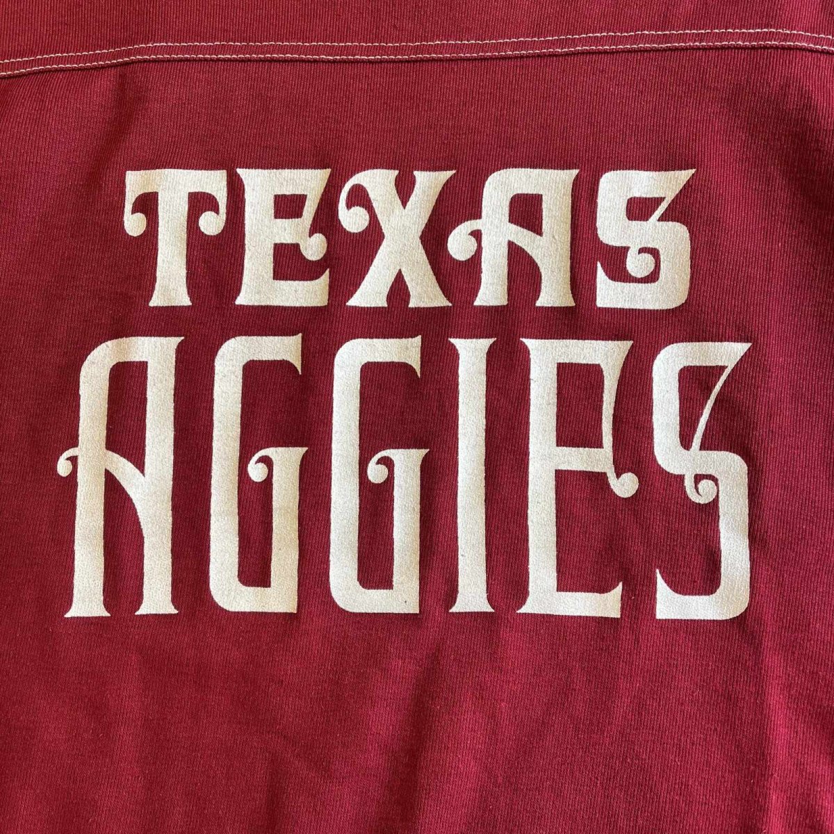 画像8: 70's FRONT LOGO PRINTED DESIGN COLOR  L/S TOPS / Ladies M (S) / MADE IN USA (8)