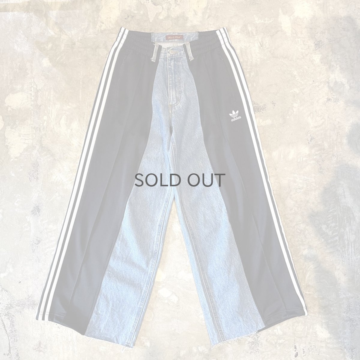 画像1: 【Wiz&Witch】"UNITED" SPORTY DENIM PANTS / OS (1)