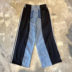 画像2: 【Wiz&Witch】"UNITED" SPORTY DENIM PANTS / OS (2)