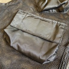 画像5: 5 POCKET DESIGN BLACK COLOR MESH FISHING VEST / Ladies M (5)