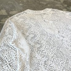 画像9: HALF HOOK UP STAND COLLAR MESH L/S SHIRT / Mens L (9)