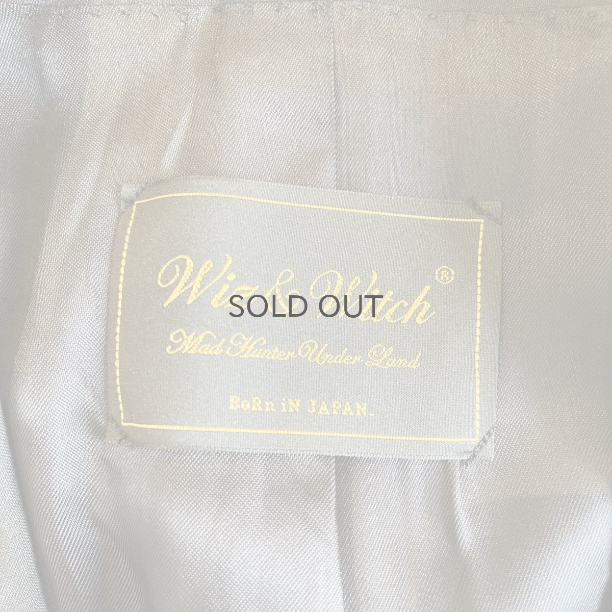 画像12: 【Wiz&Witch】"UNITED" SPORTY TAYLOR JACKET / OS (12)