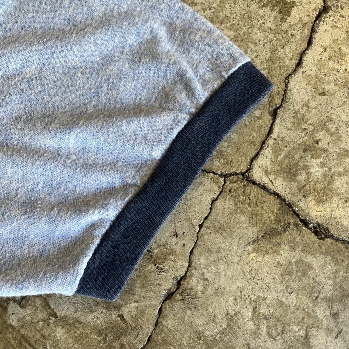 画像5: 70's【CHAMPION】FRONT ROUND LOGO PRINT DESIGN COLLEGE LINGER S/S TEE / Ladies M (5)