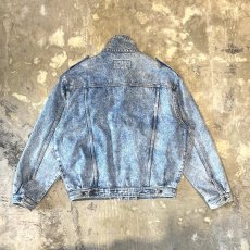 画像3: FRONT FLAP MULTI POCKET HI-NECK DENIM JACKET / Mens XL (3)