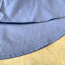 画像8: BLUE COLOR FRONT FRILL L/S SHIRT / Mens M~L (8)