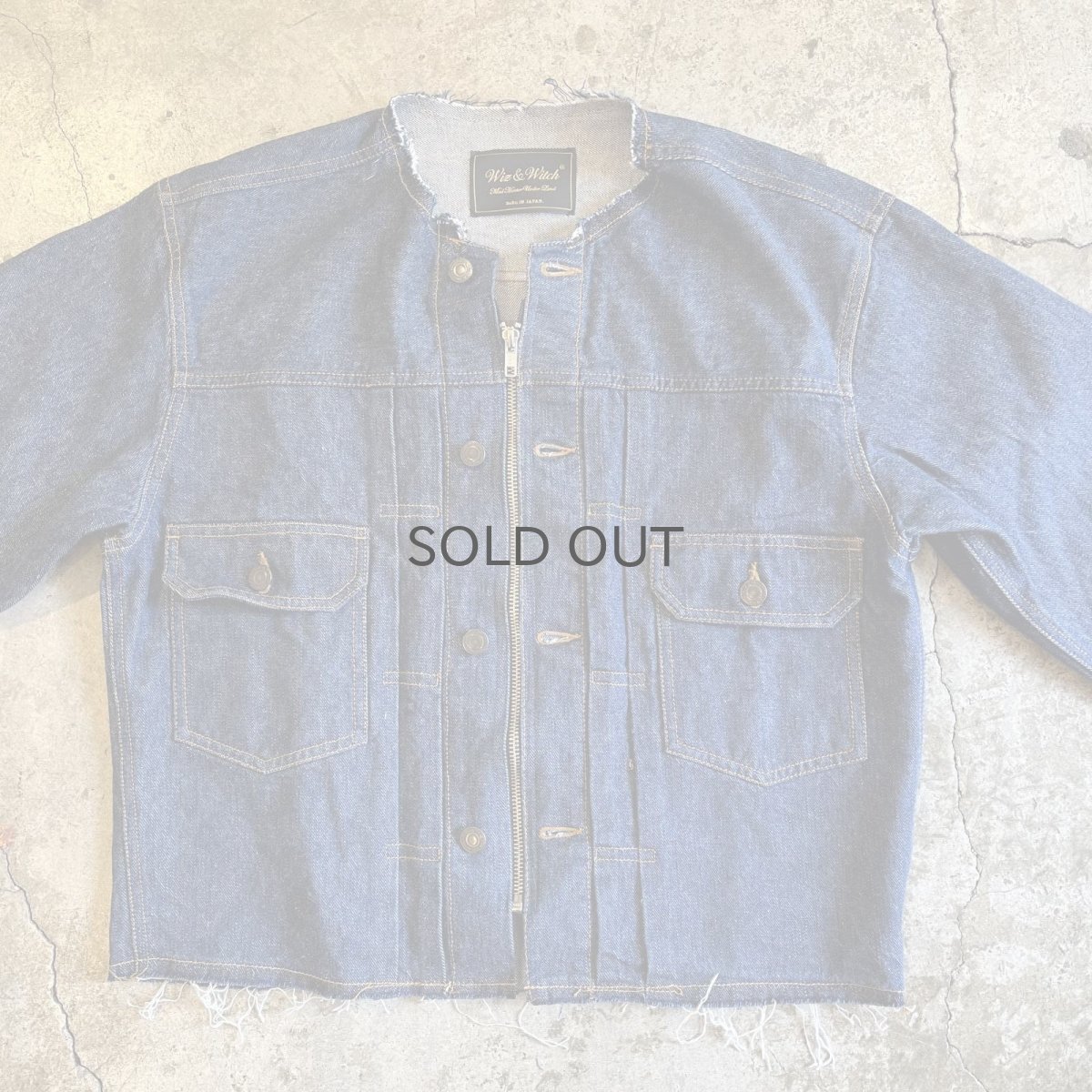 画像8: 【Wiz&Witch】"WANDERER" ZIP UP DENIM JACKET / OS (8)