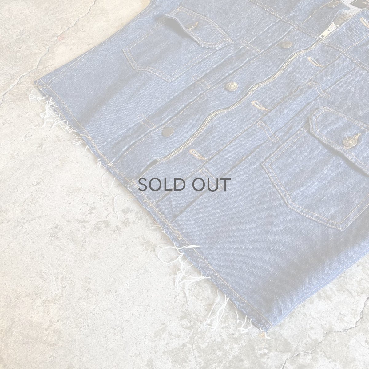 画像4: 【Wiz&Witch】"WANDERER" ZIP UP DENIM JACKET / OS (4)