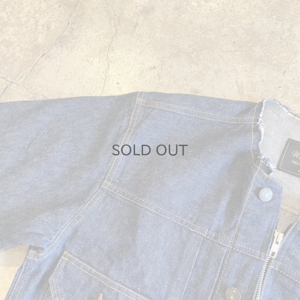 画像9: 【Wiz&Witch】"WANDERER" ZIP UP DENIM JACKET / OS (9)