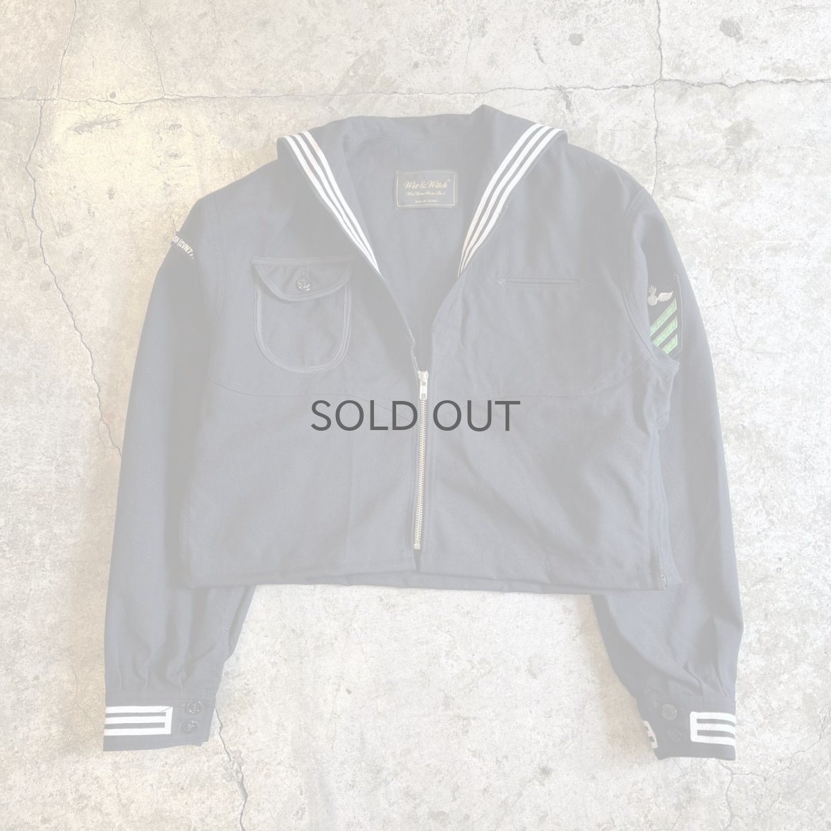 画像1: 【Wiz&Witch】"WANDERER" ZIP UP MARINE JACKET / OS (1)
