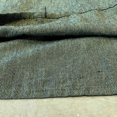 画像8: ASYMMETRY FRONT STAND COLLAR L/S SHIRT / Mens XXL / MADE IN NEPAL (8)