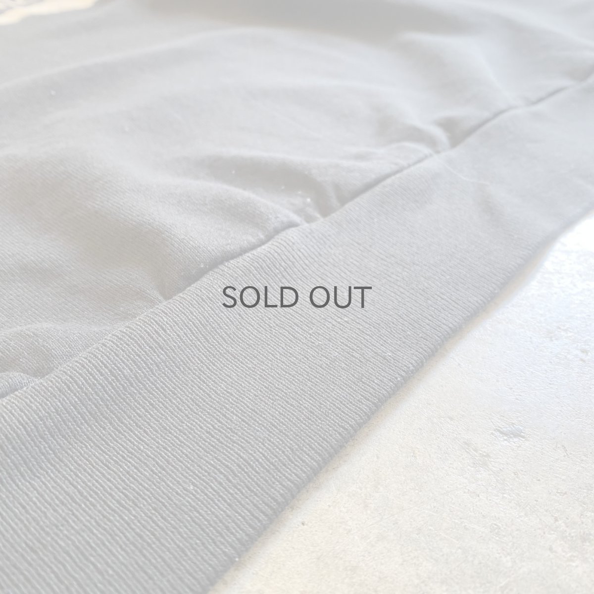 画像10: OLD FRONT SLEEVE LOGO PRINTED DESIGN BLACK COLOR SWEAT / Ladies L / MADE IN USA (10)