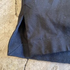画像10: BACK BELT POINT LACE DESIGN S/S TOPS / Ladies L (10)