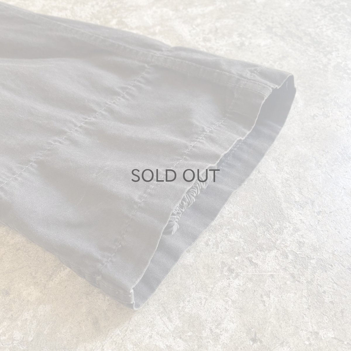 画像9: OLD BLACK COLOR FRONT POCKET DESIGN ANORAK HOODIE L/S TOPS / Ladies L (9)