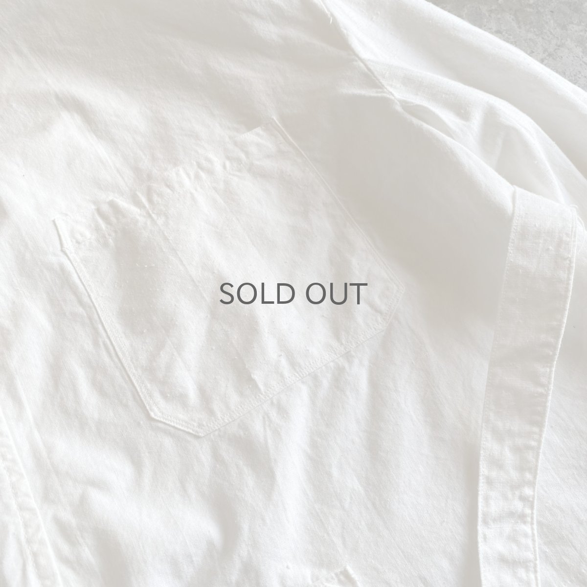 画像5: 【Wiz&Witch】EURO COTTON LINEN OPE SHORT JACKET / OS (5)