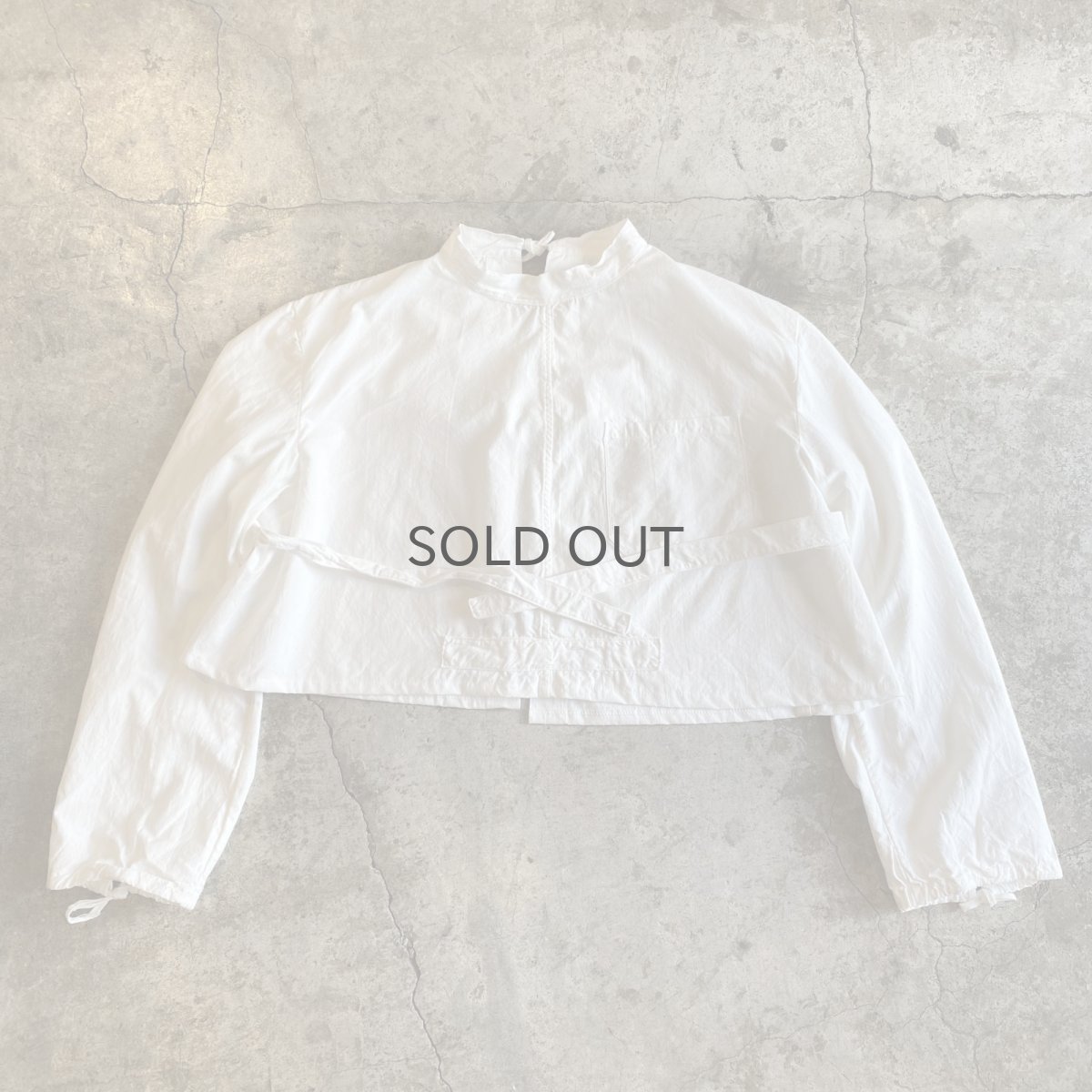 画像2: 【Wiz&Witch】EURO COTTON LINEN OPE SHORT JACKET / OS (2)