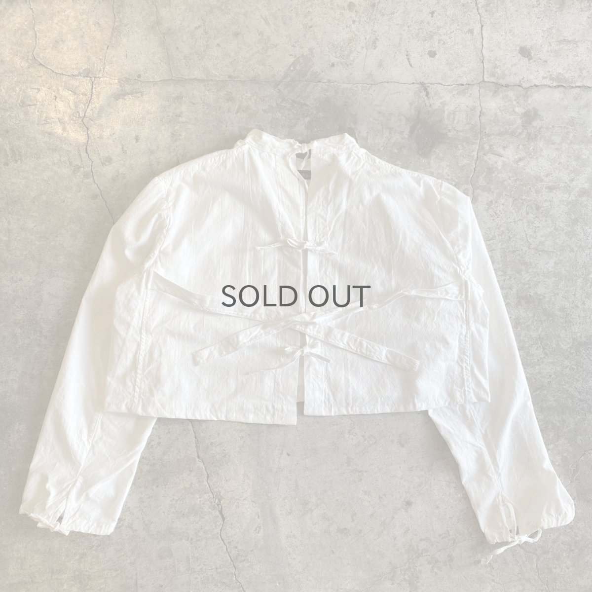 画像1: 【Wiz&Witch】EURO COTTON LINEN OPE SHORT JACKET / OS (1)