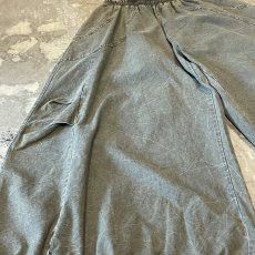 画像7: KNEE TUCK SUPER WIDE SILHOUETTE PANTS / W26~FREE (7)