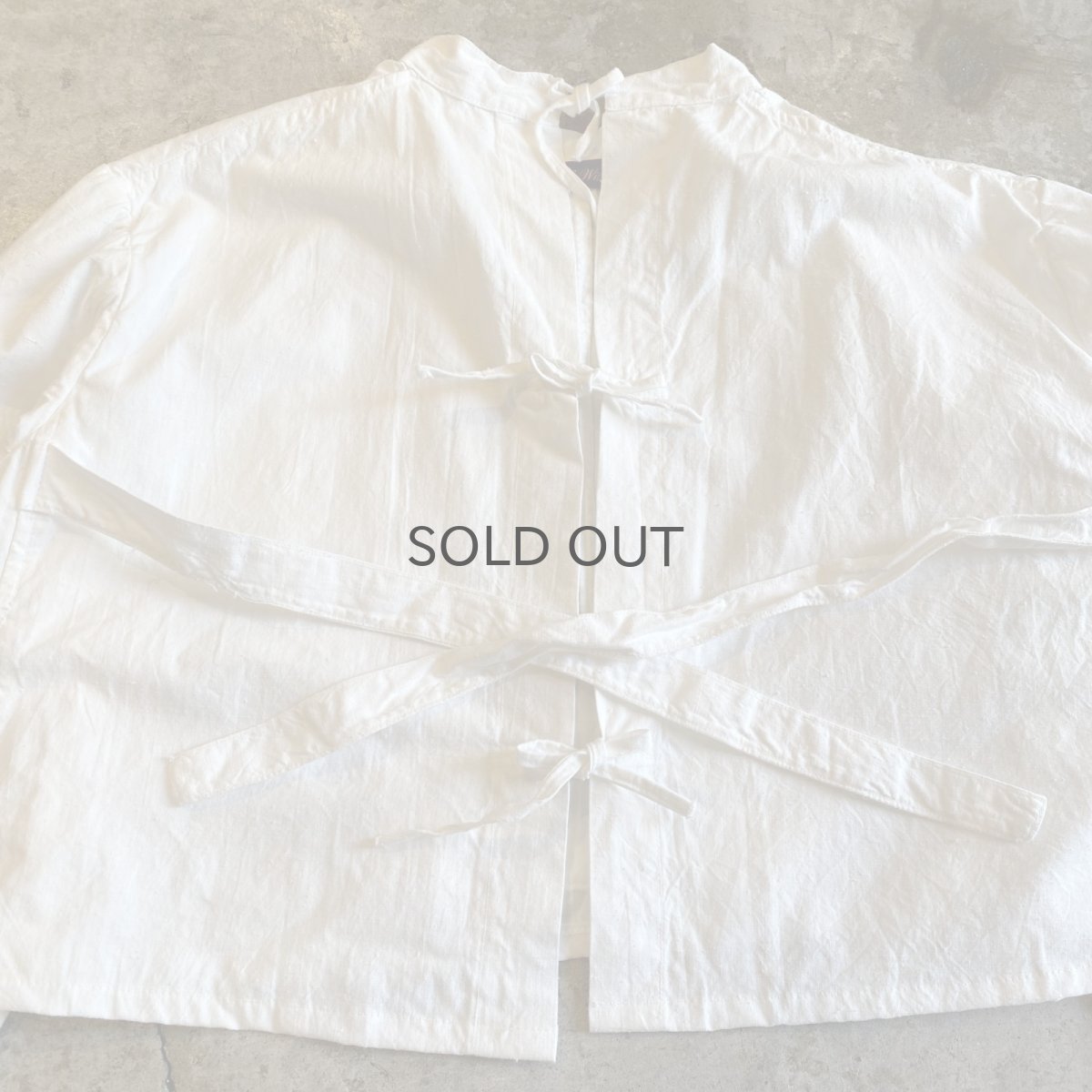 画像3: 【Wiz&Witch】EURO COTTON LINEN OPE SHORT JACKET / OS (3)