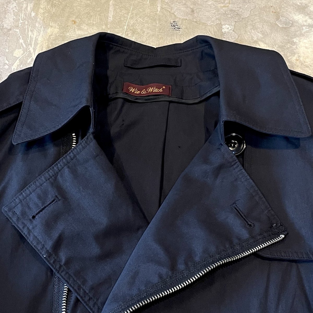 画像10: 【Wiz&Witch】"THE U.K" SHORT TRENCH RIDERS JACKET / OS (10)