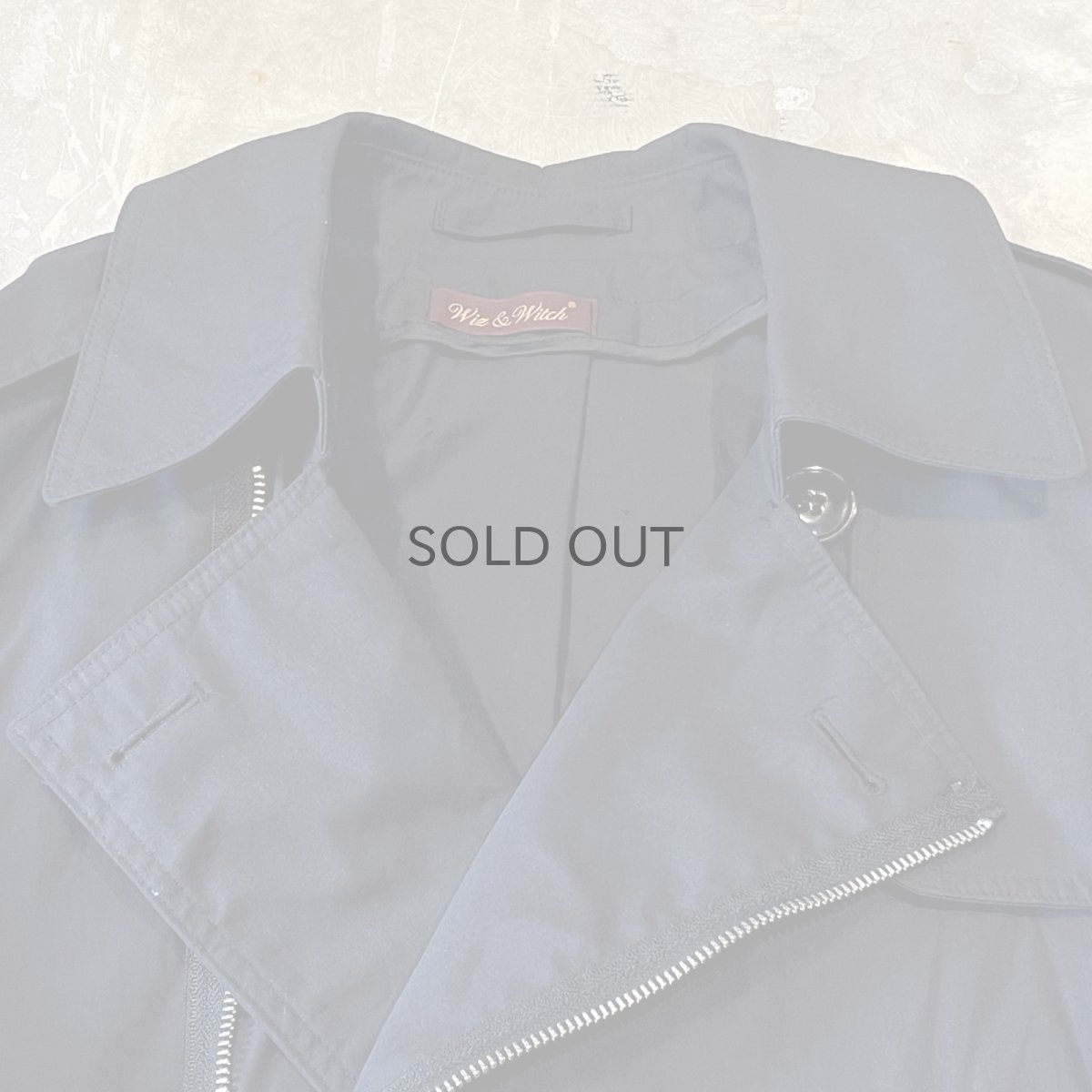 画像10: 【Wiz&Witch】"THE U.K" SHORT TRENCH RIDERS JACKET / OS (10)