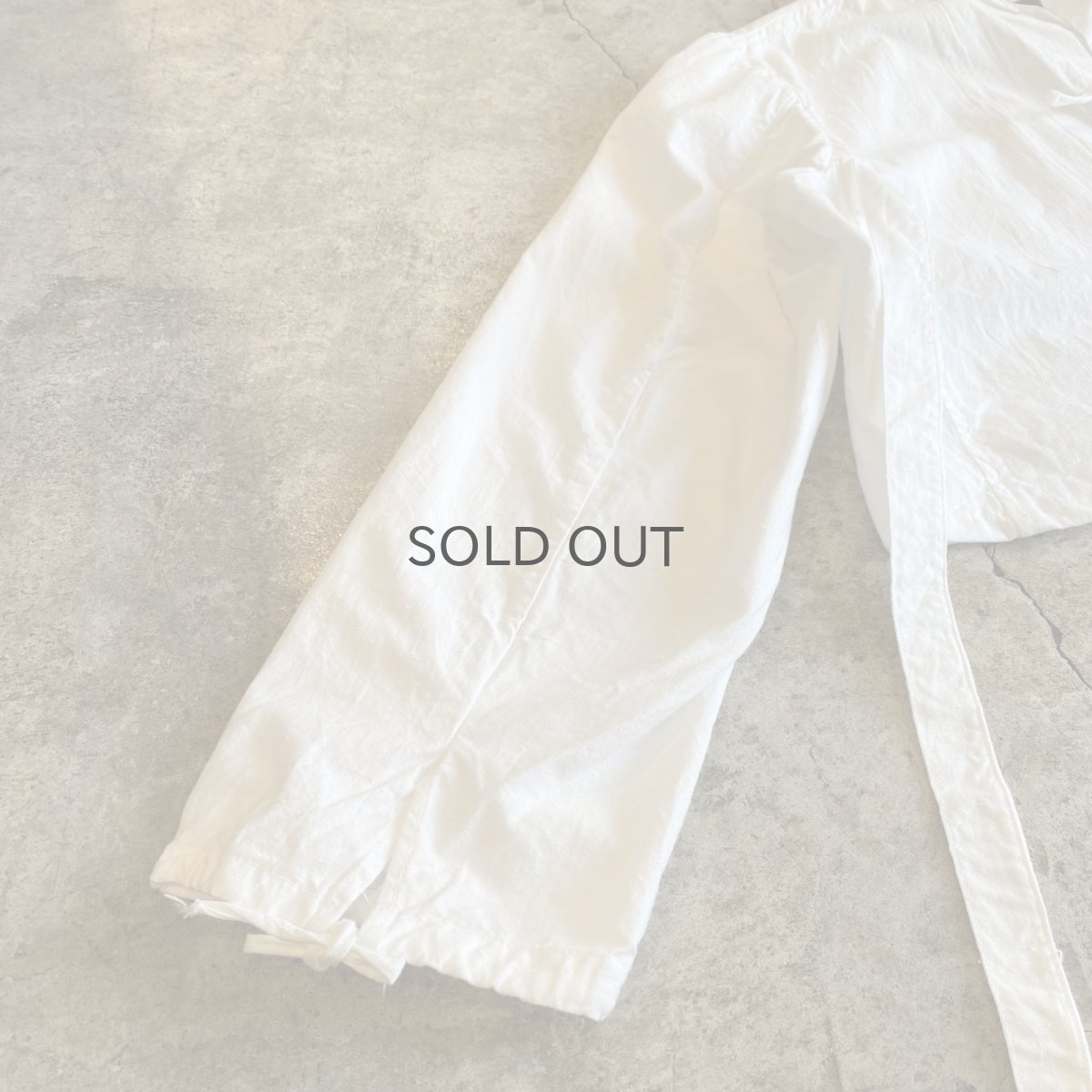 画像4: 【Wiz&Witch】EURO COTTON LINEN OPE SHORT JACKET / OS (4)