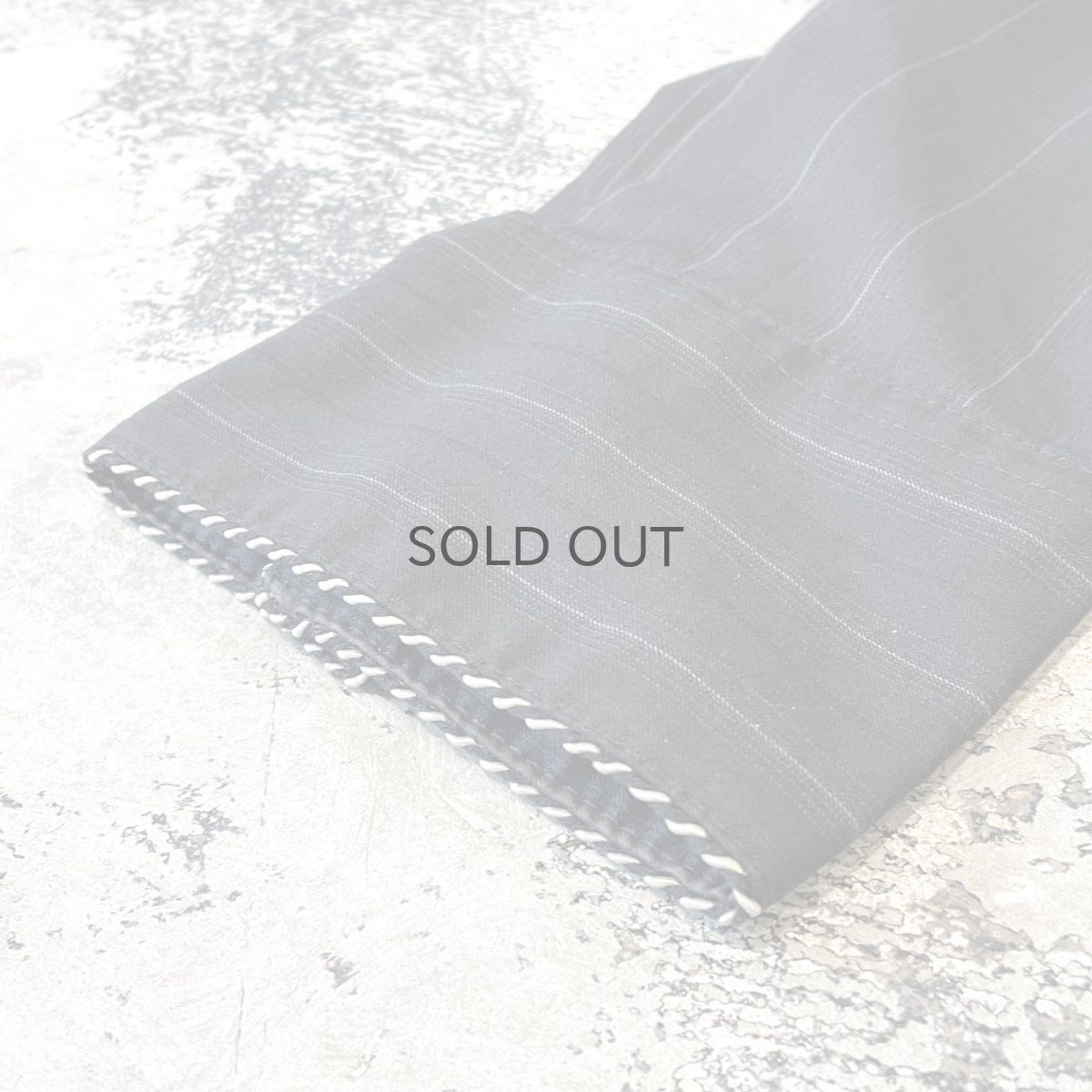 画像7: STRIPE PATTERN BOX SILHOUETTE WESTERN L/S SHIRT / Mens XL (7)