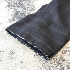 画像7: STRIPE PATTERN BOX SILHOUETTE WESTERN L/S SHIRT / Mens XL (7)