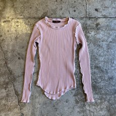 画像1: 【Wiz&Witch】"OUT STITCH" RIB L/S TEE / OS (1)