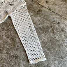 画像7: ALL OVER MESH SHORT DESIGN L/S CARDIGAN  / Ladies M (7)