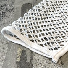 画像7: WHITE COLOR MESH DESIGN L/S TOPS / Mens XL (7)