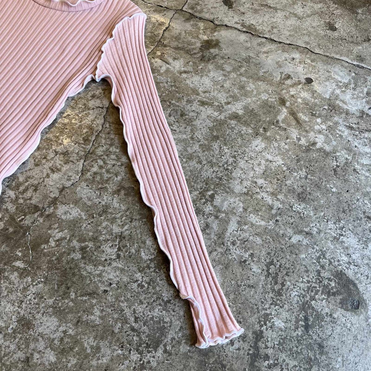 画像6: 【Wiz&Witch】"OUT STITCH" RIB L/S TEE / OS (6)