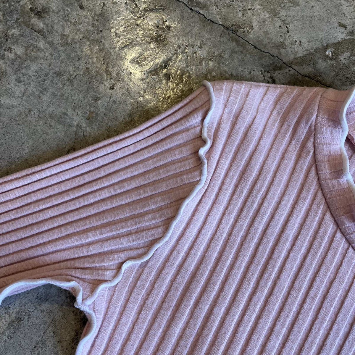 画像8: 【Wiz&Witch】"OUT STITCH" RIB L/S TEE / OS (8)