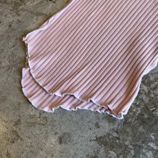 画像4: 【Wiz&Witch】"OUT STITCH" RIB L/S TEE / OS (4)