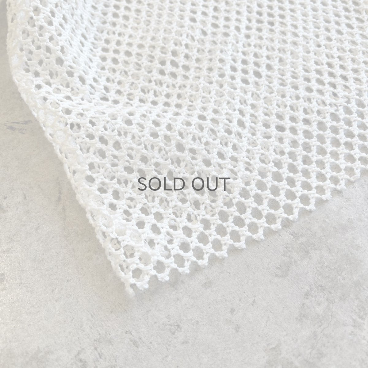 画像3: DOUBLE RIBBON DESIGN MESH SHORT L/S CARDIGAN  / Ladies M (3)