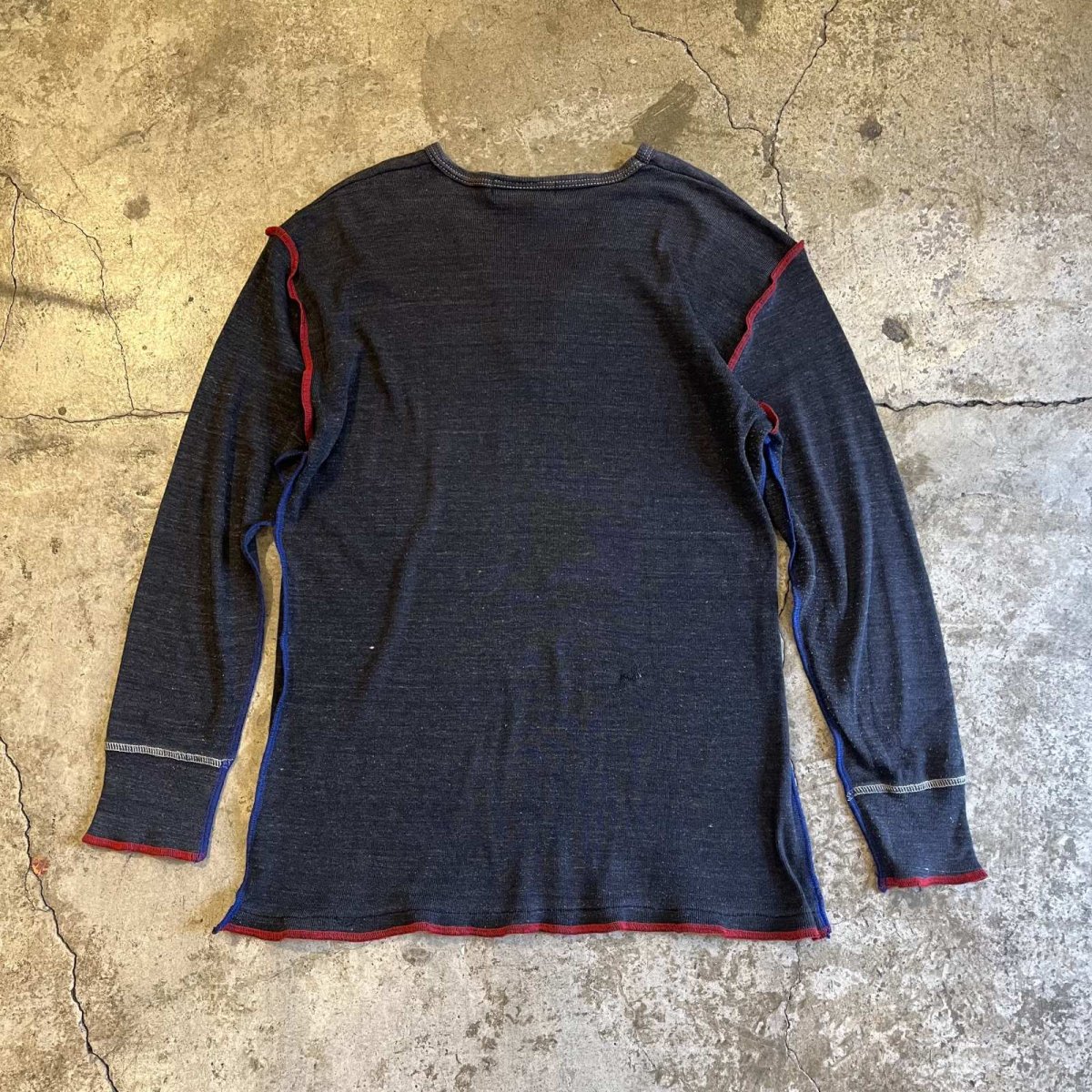 画像2: 【Wiz&Witch】"OUT STITCH" MILITARY L/S TEE / OS (2)