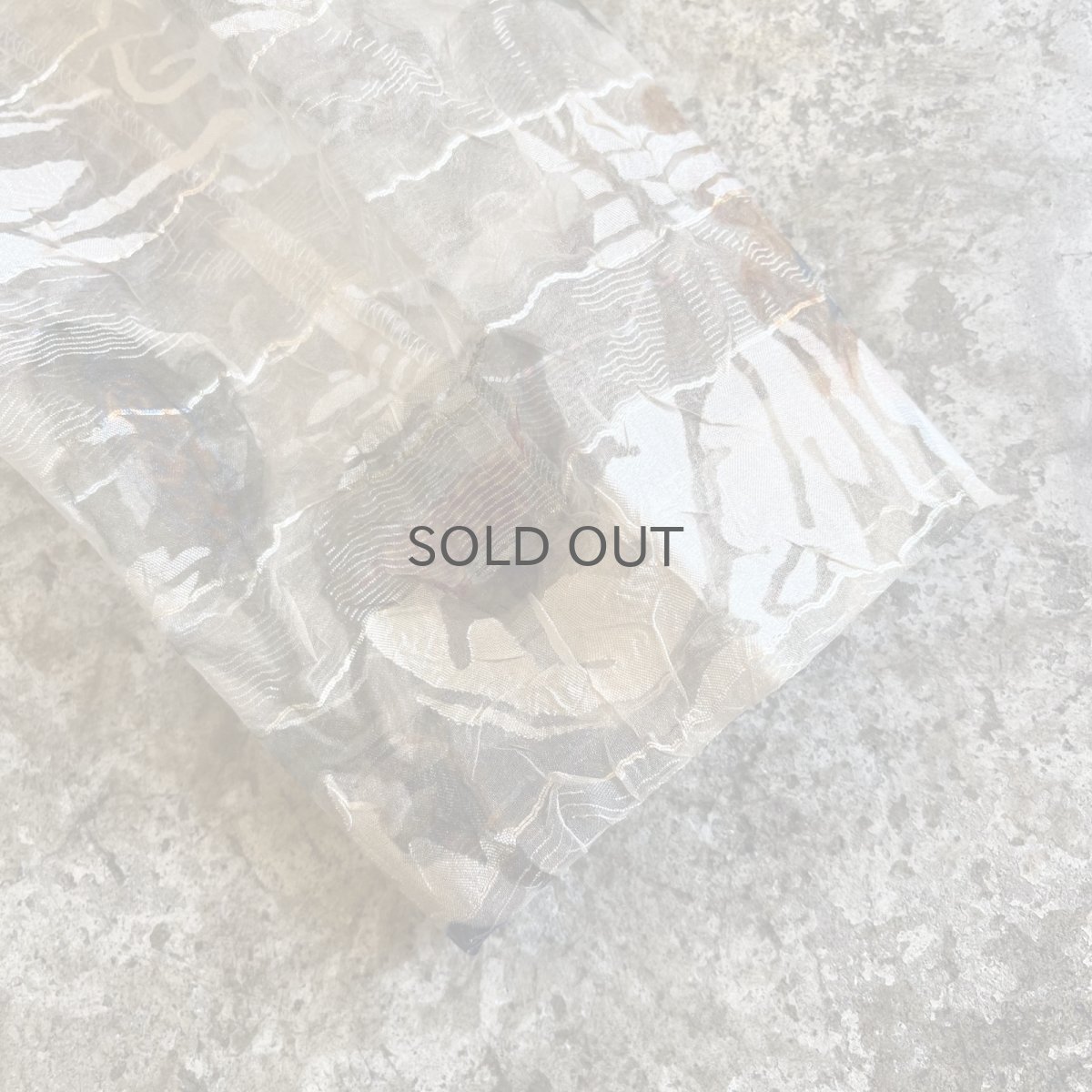 画像5: FLOWER ALL OVER PATTERN SHEER SHORT DESIGN JACKET / Ladies M (5)