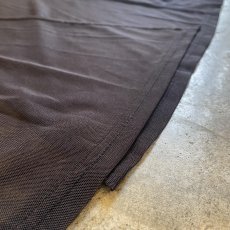 画像10: BLACK COLOR POCKET DESIGN SHEER VEST / Ladies M (10)
