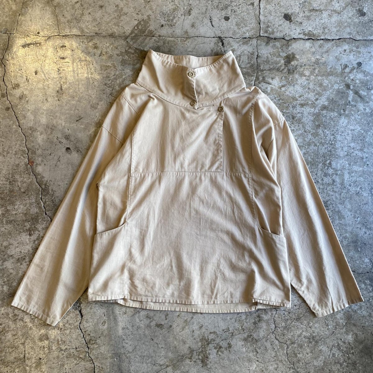 画像1: OLD DESIGN STAND COLLAR ANORAK L/S TOPS / Ladies M (1)