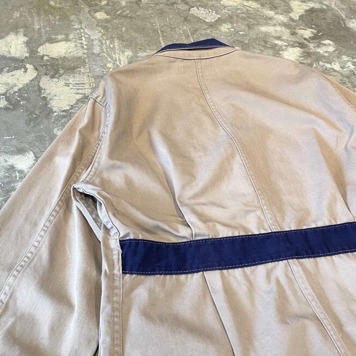 画像9: OLD BICOLOR MULTI POCKET WORK JACKET / Mens S(L) (9)