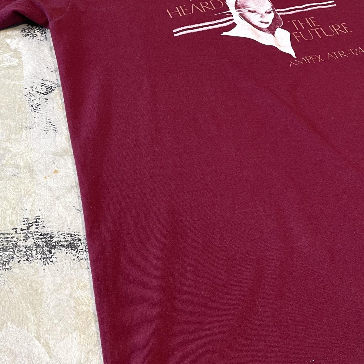 画像5: 80's "I HERED THE FUTURE" PRINTED S/S TEE / Mens XL(L) (5)