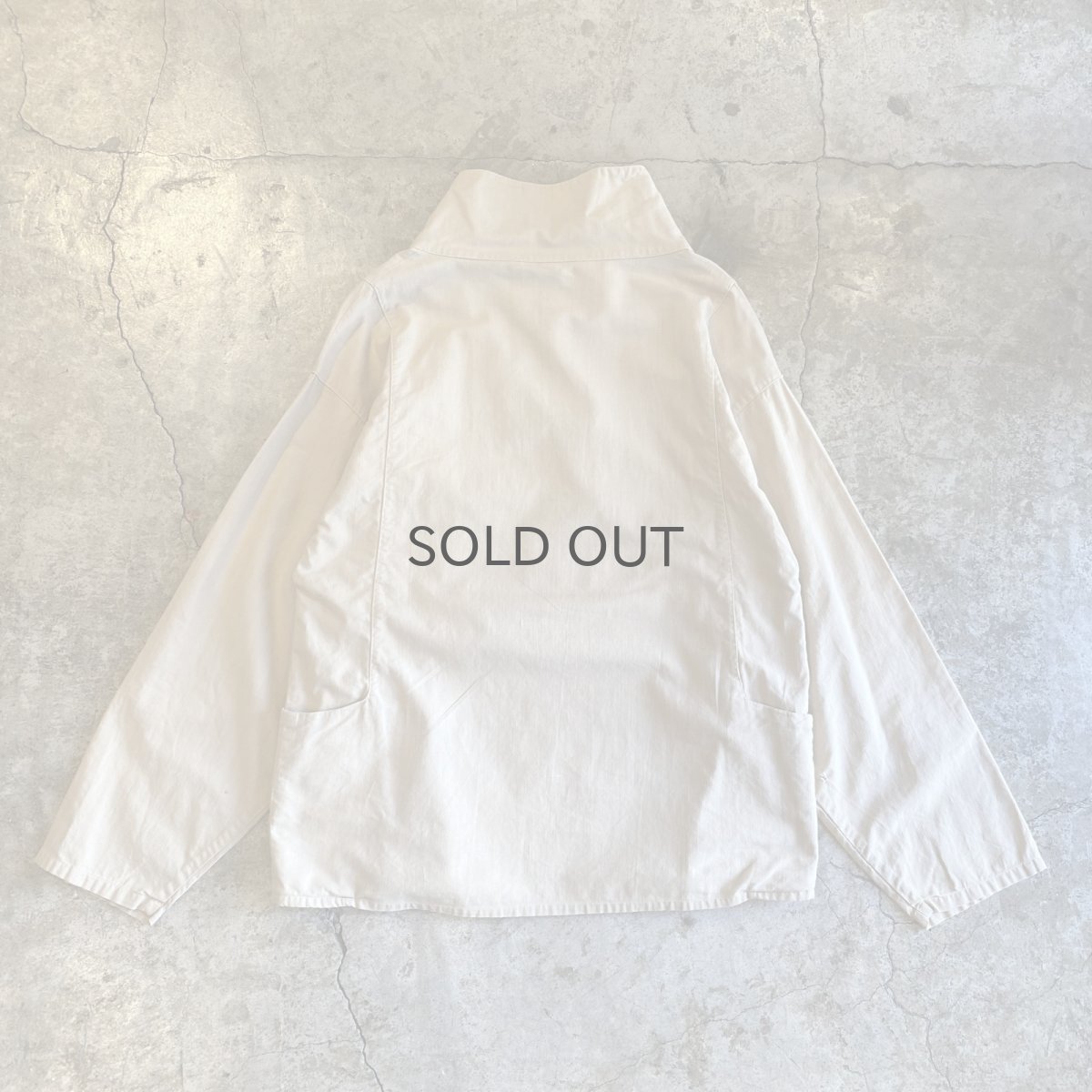 画像2: OLD DESIGN STAND COLLAR ANORAK L/S TOPS / Ladies M (2)