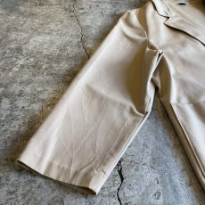 画像6: BEIGE COLOR OVER SIZE TAILORED JACKET / Ladies L / MADE IN USA (6)
